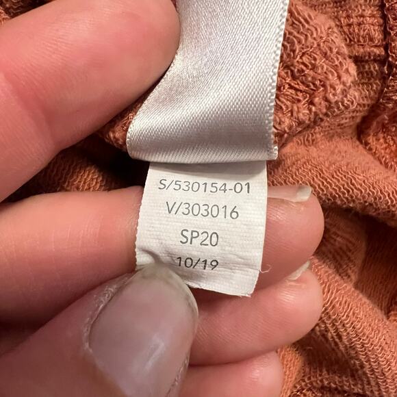 Athleta Shirt Womens Medium Tops Cropped Funnel Neck In Nirvana - Picture 7 of 7